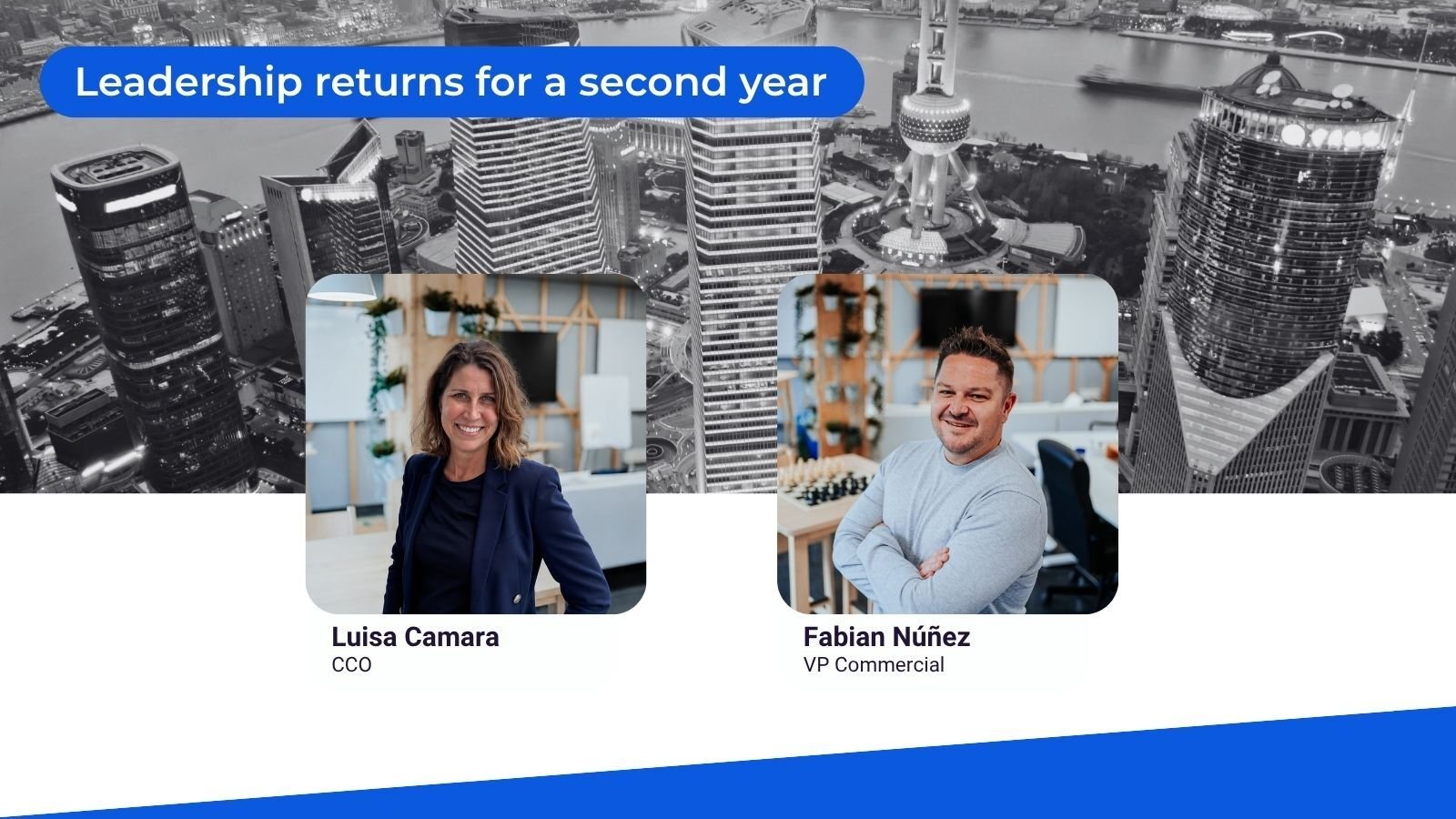 Leadership returns for a second year