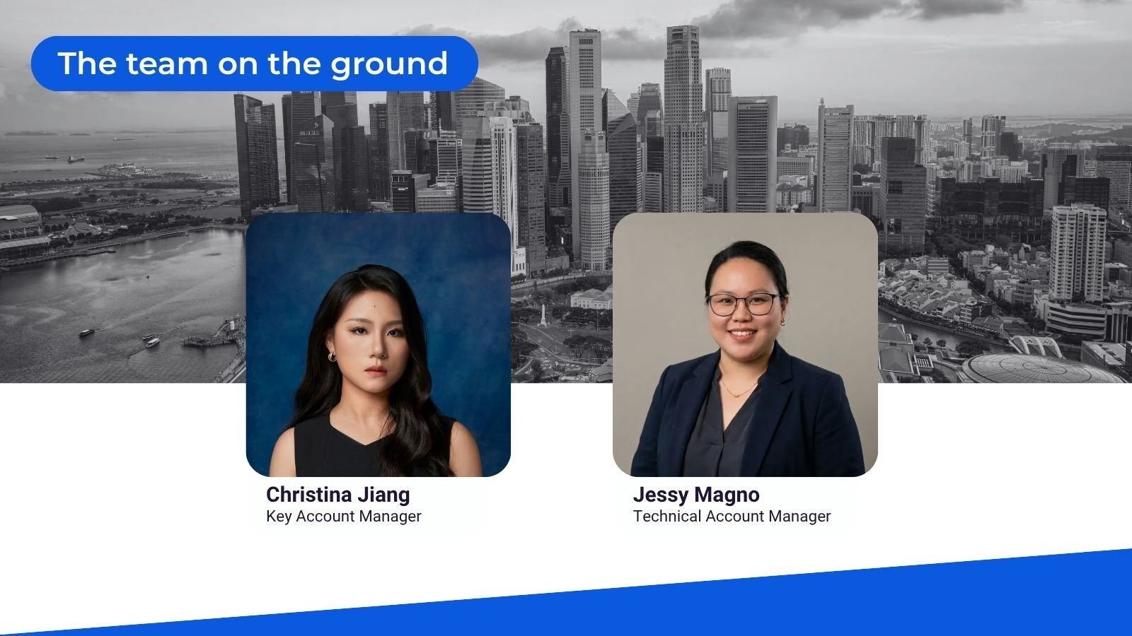 The team on the ground
