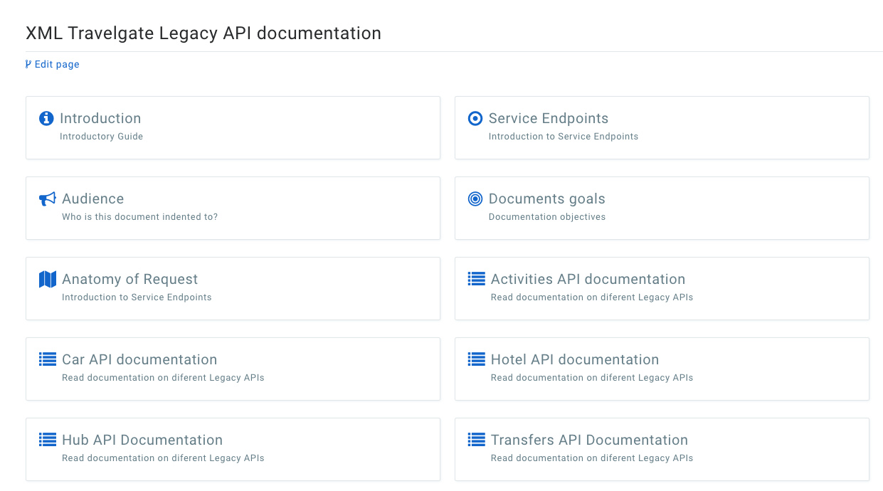  Documentacion API TravelgateX
